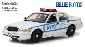 Ford  - Crown Victoria Police Intercep 2001  - 1:18 - GreenLight - 13513 - gl13513 | Toms Modelautos