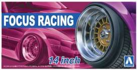 Wheels &amp; tires Rims & tires - 1:24 - Aoshima - 153744 - abk05374 | Toms Modelautos