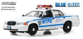 Ford  - Crown Victoria Police Intercep 2001  - 1:43 - GreenLight - 86519 - gl86519 | Toms Modelautos