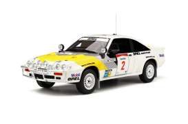 Opel  - Manta white/yellow/grey - 1:18 - OttOmobile Miniatures - otto245 | Toms Modelautos