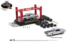 Chevrolet  - 1969 silver/purple stripe - 1:64 - M2 Machines - 37000-14C - M2-37000-14C | Toms Modelautos