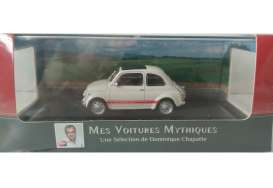 Fiat  - 595SS 1957 white/red stripe - 1:43 - Magazine Models - AT595ss - magAT595ss | Toms Modelautos