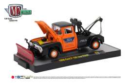 Ford  - 1956 orange/black - 1:64 - M2 Machines - 32500-44B - M2-32500-44B | Toms Modelautos