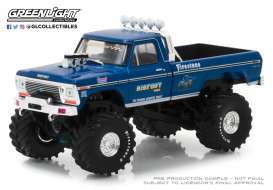 Ford  - F250 Monster Truck 1974  - 1:43 - GreenLight - 86097 - gl86097 | Toms Modelautos