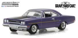 Plymouth - Road Runner 1970 plum crazy - 1:64 - GreenLight - gl44800D | Tom's Modelauto's Plymouth - Road Runner 1970 plum crazy - 1:64 - GreenLight - gl44800D | Tom's Modelauto's