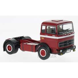 Mercedes Benz  - 1970 red - 1:43 - IXO Models - TR005 - ixTR005 | Toms Modelautos