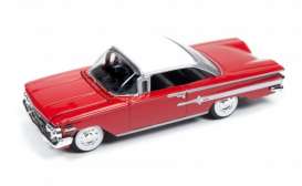 Chevrolet  - 1960 red with white roof  - 1:64 - Racing Champions - RC001B4 | Toms Modelautos
