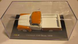 Chevrolet  - 1959 orange/white - 1:43 - Magazine Models - Chevy3100-59 - magChevy3100-59 | Toms Modelautos