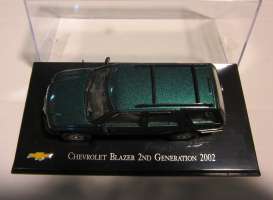 Chevrolet  - 2002 green - 1:43 - Magazine Models - ChevyBlazer - magChevyBlazer | Toms Modelautos