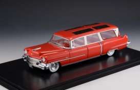 Cadillac  - 1956 red - 1:43 - Great Lighting Models - GLM120601 | Toms Modelautos