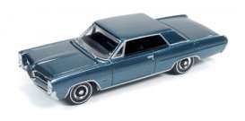 Pontiac  - 1964 Gulfstream aqua - 1:64 - Auto World - 64032B3 - AW64032B3 | Toms Modelautos