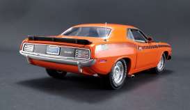 Plymouth  - 1970 vitamin c orange/ black - 1:18 - Acme Diecast - acme1806106 | Toms Modelautos