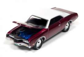 Mercury  - 1971 candy magenta - 1:64 - Johnny Lightning - HC001A - JLHC001A | Toms Modelautos