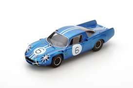 Alpine  - 1966 blue/white - 1:43 - Spark - 43MC66 - spa43MC66 | Toms Modelautos