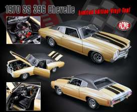Chevrolet  - 1970 desert sand/ black - 1:18 - Acme Diecast - acme1805509VT | Toms Modelautos