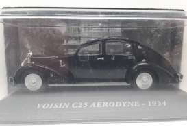 Voisin  - 1934 black - 1:43 - Magazine Models - csVoisinC25 - magcsVoisinC25 | Toms Modelautos