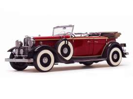 Ford Lincoln - 1934 rebelite red - 1:18 - SunStar - 6166 - sun6166 | Toms Modelautos