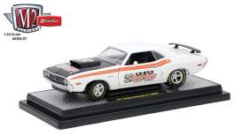 Dodge  - 1971 white/orange - 1:24 - M2 Machines - 40300-57B - M2-40300-57B | Toms Modelautos