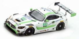 Mercedes Benz  - 2017 white/green - 1:43 - Spark - us029 - spaus029 | Toms Modelautos