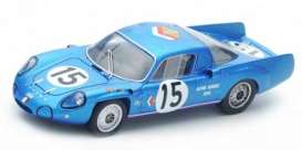 Alpine  - 1967 blue - 1:43 - Spark - sf113 - spasf113 | Toms Modelautos