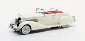 Duesenberg  - 1936 white - 1:43 - Matrix - 40406-041 - MX40406-041 | Toms Modelautos