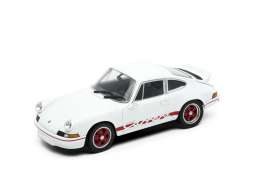Porsche  - 911 Carrera RS 1973 white/red - 1:24 - Welly - 24086 - welly24086w | Toms Modelautos