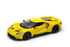 Ford  - GT 2017 yellow - 1:24 - Welly - 24082 - welly24082y | Toms Modelautos