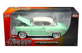 Chevrolet  - 1953 light green - 1:24 - Jada Toys - 98884 - jada98884 | Toms Modelautos
