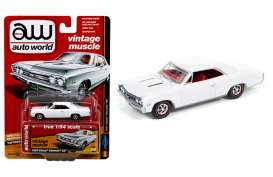 Chevrolet  - 1967 white - 1:64 - Auto World - 64132B - AW64132B | Toms Modelautos