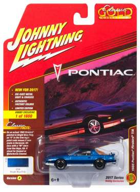 Ford  - 1985 blue - 1:64 - Johnny Lightning - CG011A - JLCG011A | Toms Modelautos