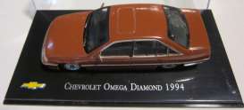 Chevrolet  - 1994 red-brown - 1:43 - Magazine Models - ChevyOmega - magChevyOmega | Toms Modelautos