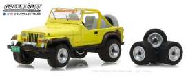 Jeep  - YJ 1991 yellow - 1:64 - GreenLight - 97030D - gl97030D | Toms Modelautos