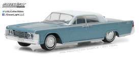 Lincoln - 1965 huron blue with white soft top - 1:64 - GreenLight - gl29932 | Tom's Modelauto's Lincoln - 1965 huron blue with white soft top - 1:64 - GreenLight - gl29932 | Tom's Modelauto's