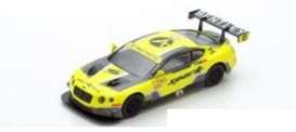 Bentley  - 2016 black/yellow - 1:64 - Spark - Y105 - spaY105 | Toms Modelautos