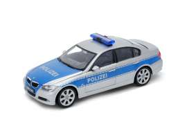 BMW  - 2004 blue/silver - 1:24 - Welly - 22465BP - welly22465BP | Toms Modelautos