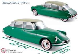 Citroen  - 1955 pearl blackvert printemps & ch - 1:12 - Norev - 121560 - nor121560 | Toms Modelautos
