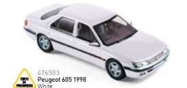 Peugeot - 1998 white - 1:43 - Norev - nor476503 | Tom's Modelauto's Peugeot - 1998 white - 1:43 - Norev - nor476503 | Tom's Modelauto's