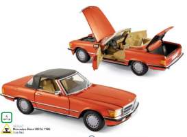 Mercedes Benz - 1986 inca red - 1:18 - Norev - nor183467 | Tom's Modelauto's Mercedes Benz - 1986 inca red - 1:18 - Norev - nor183467 | Tom's Modelauto's