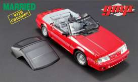 Ford - Mustnag 5.0 convertible 1988 red - 1:18 - GMP - gmp18904 | Tom's Modelauto's Ford - Mustnag 5.0 convertible 1988 red - 1:18 - GMP - gmp18904 | Tom's Modelauto's