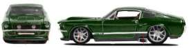 Ford  - 1967 dark green  - 1:64 - Bburago - 59048 - bura59048 | Tom's Modelauto's