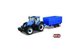 New Holland - blue - 1:32 - Bburago - bura44067 | Tom's Modelauto's New Holland - blue - 1:32 - Bburago - bura44067 | Tom's Modelauto's