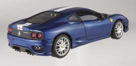 Ferrari  - 2003 blue metallic - 1:18 - Hotwheels Elite - mvp9892 - hwmvp9892 | Toms Modelautos