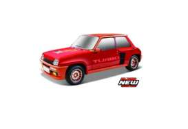 Renault  - 1982 red - 1:32 - Bburago - 43215r - bura43215r | Toms Modelautos