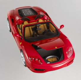 Ferrari  - 2001 red w/tan interior - 1:18 - Hotwheels Elite - mvp9902 - hwmvp9902 | Toms Modelautos