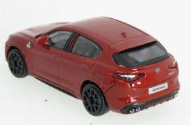 Alfa Romeo  - Stelvio red - 1:43 - Bburago - 30389 - bura30389r | Toms Modelautos