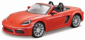 Porsche - orange - 1:24 - Bburago - bura21087O | Tom's Modelauto's Porsche - orange - 1:24 - Bburago - bura21087O | Tom's Modelauto's