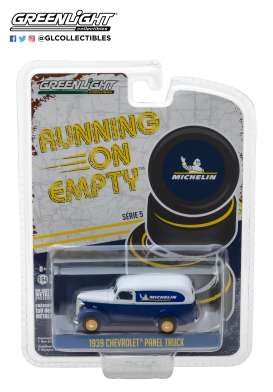 Chevrolet - 1939 blue/white - 1:64 - GreenLight - 41050B - gl41050B | Tom's Modelauto's Chevrolet - 1939 blue/white - 1:64 - GreenLight - 41050B - gl41050B | Tom's Modelauto's