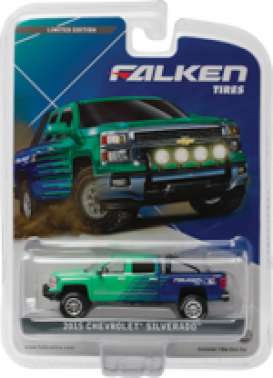 Chevrolet  - 2015 blue/green - 1:64 - GreenLight - 51053 - gl51053 | Toms Modelautos
