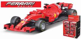 Ferrari - 2018 red - 1:43 - Bburago - bura36809V | Tom's Modelauto's Ferrari - 2018 red - 1:43 - Bburago - bura36809V | Tom's Modelauto's