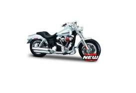 Harley Davidson - 2009 silver - 1:18 - Maisto - mai17085 | Tom's Modelauto's Harley Davidson - 2009 silver - 1:18 - Maisto - mai17085 | Tom's Modelauto's